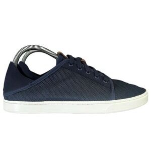 OluKai Pehuea Li Navy Mesh Slip On Sneakers Shoes Women US W9 EUR 39